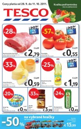 Tesco aktu�ln� let�k