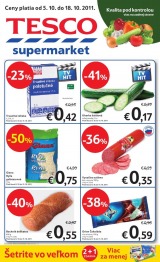Tesco aktu�ln� let�k