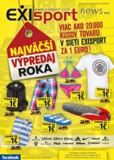 EXIsport - vpredaj roka