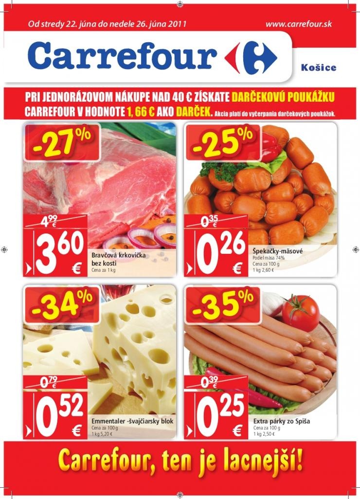 leták Carrefour akční leták strana 1 leták Carrefour akční leták strana 1