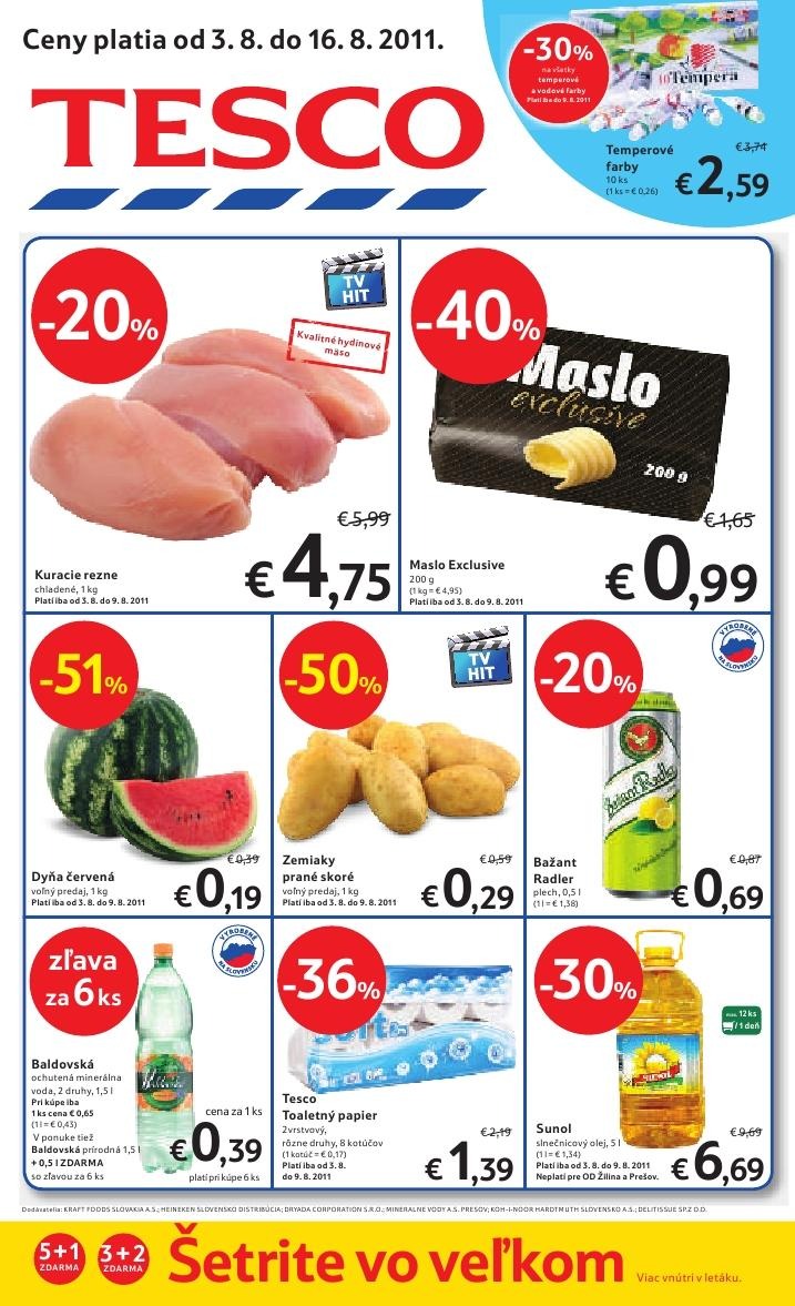 leták Tesco leták strana 1 leták Tesco leták strana 1