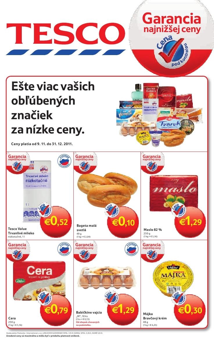 leták Tesco leták strana 1 leták Tesco leták strana 1