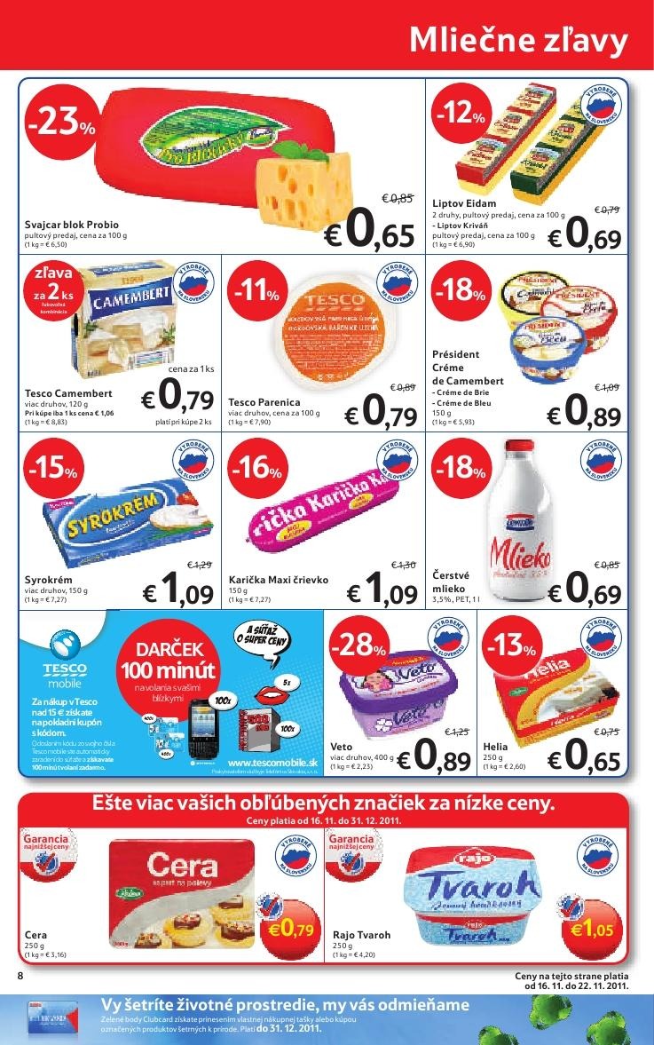 leták Tesco leták strana 8 leták Tesco leták strana 8
