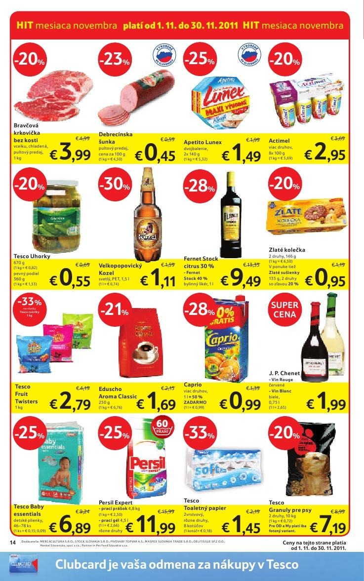 leták Tesco leták strana 14 leták Tesco leták strana 14