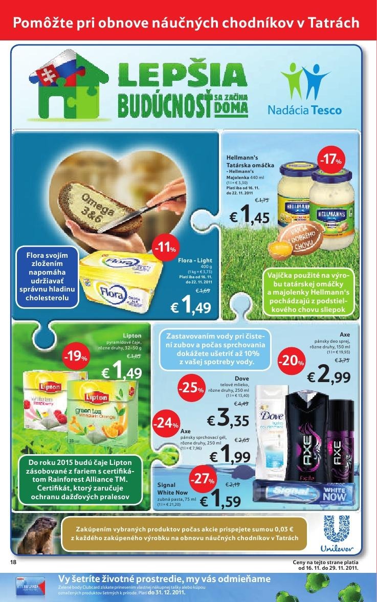 leták Tesco leták strana 18 leták Tesco leták strana 18