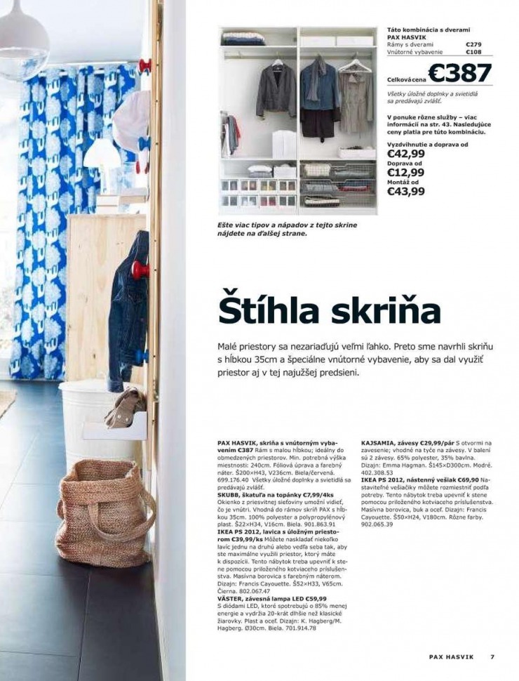 letk Ikea katalog - Skrine strana 7