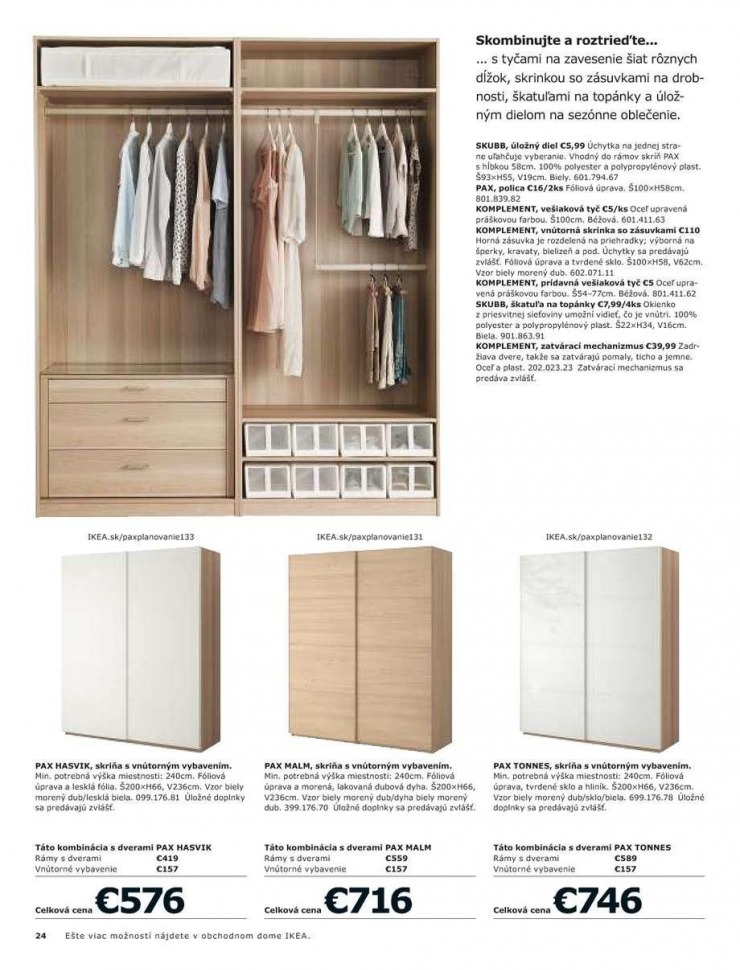 letk Ikea katalog - Skrine strana 24