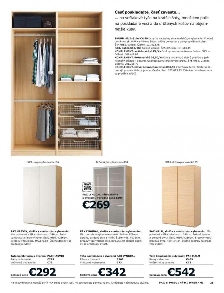 letk Ikea katalog - Skrine strana 25