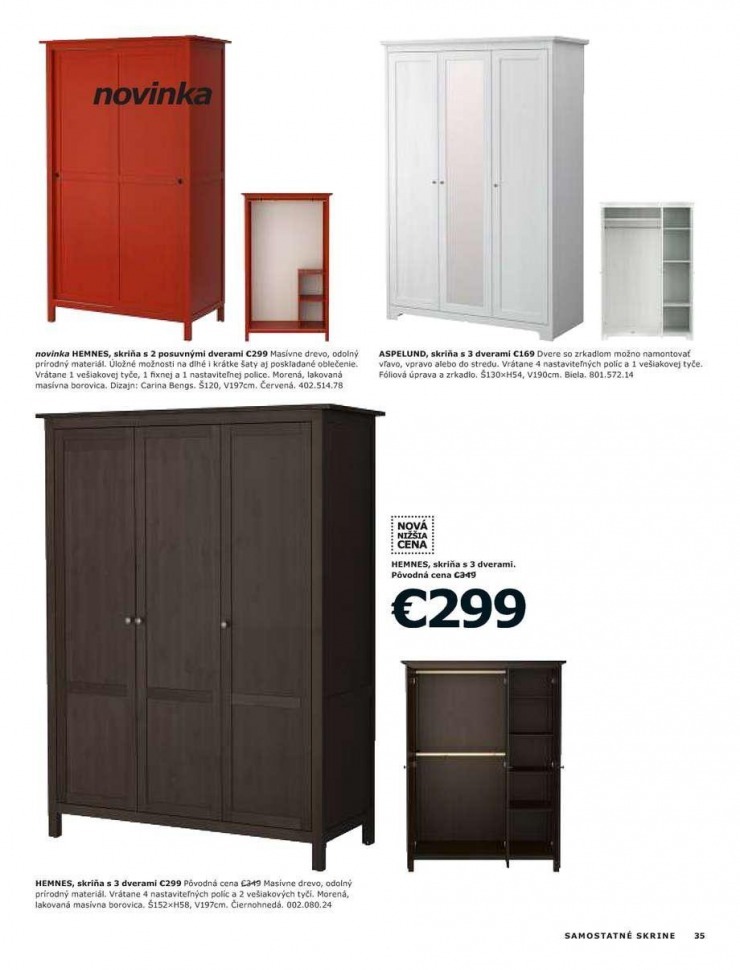 letk Ikea katalog - Skrine strana 35