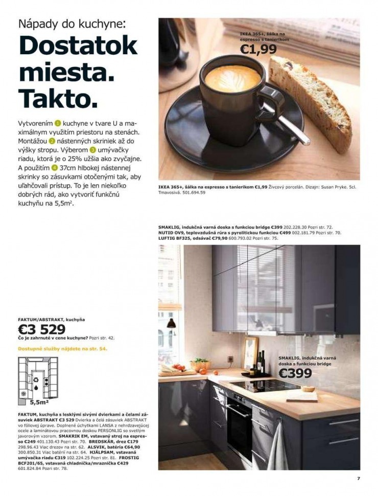 leták Kuchyne a spotrebiče Ikea strana 7