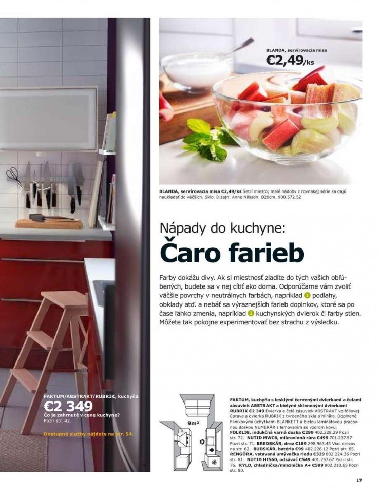 leták Kuchyne a spotrebiče Ikea strana 17