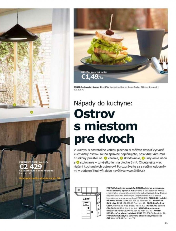 leták Kuchyne a spotrebiče Ikea strana 21