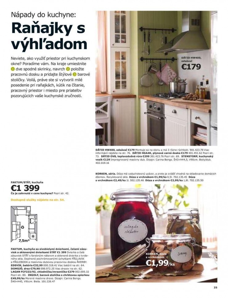 leták Kuchyne a spotrebiče Ikea strana 25