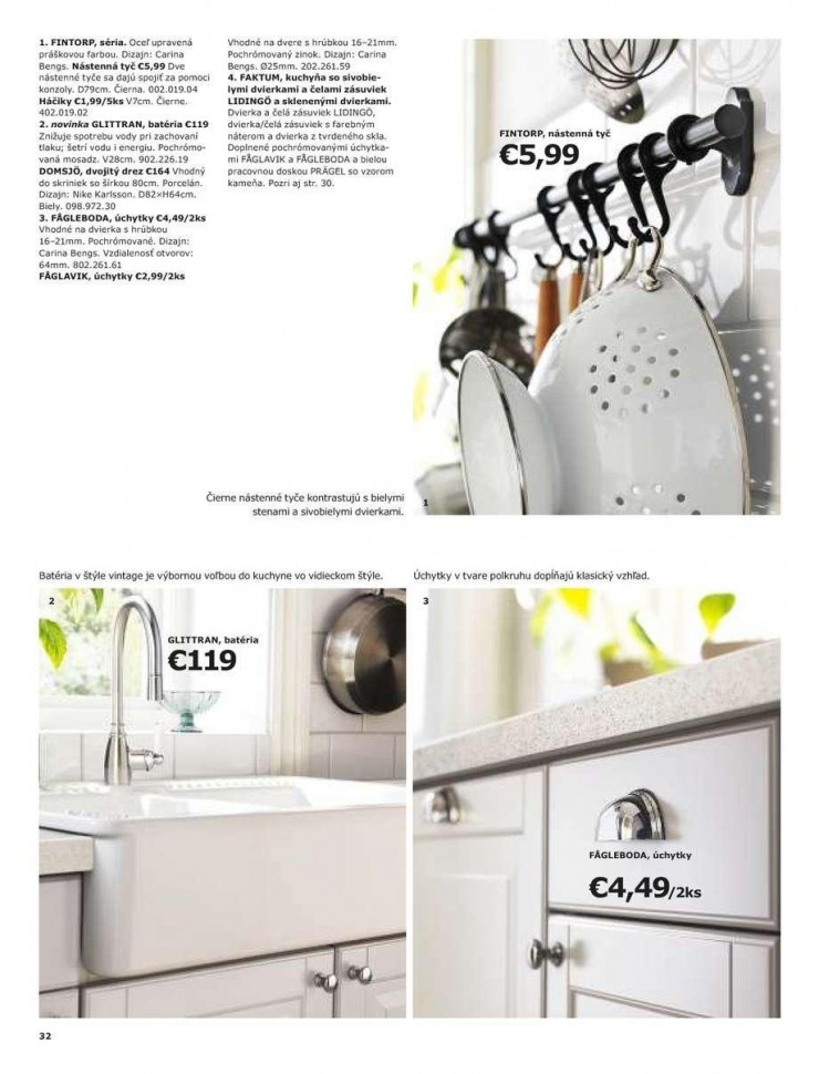 leták Kuchyne a spotrebiče Ikea strana 32