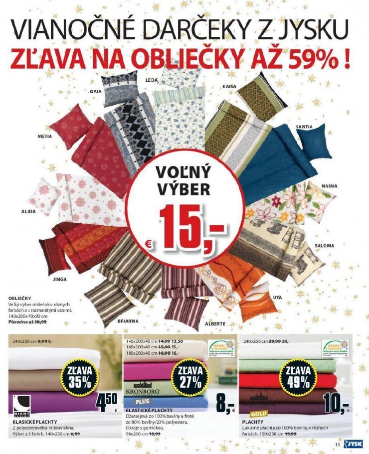 leták Vianoce s Jyskom strana 13 leták Vianoce s Jyskom strana 13
