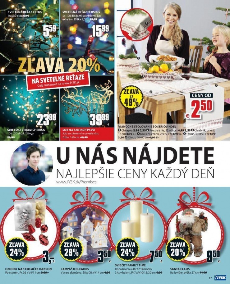 leták Vianoce s Jyskom strana 17 leták Vianoce s Jyskom strana 17