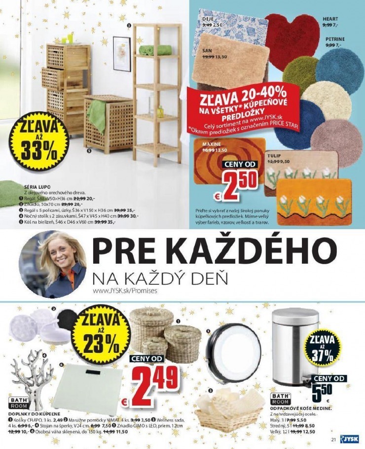 leták Vianoce s Jyskom strana 21 leták Vianoce s Jyskom strana 21
