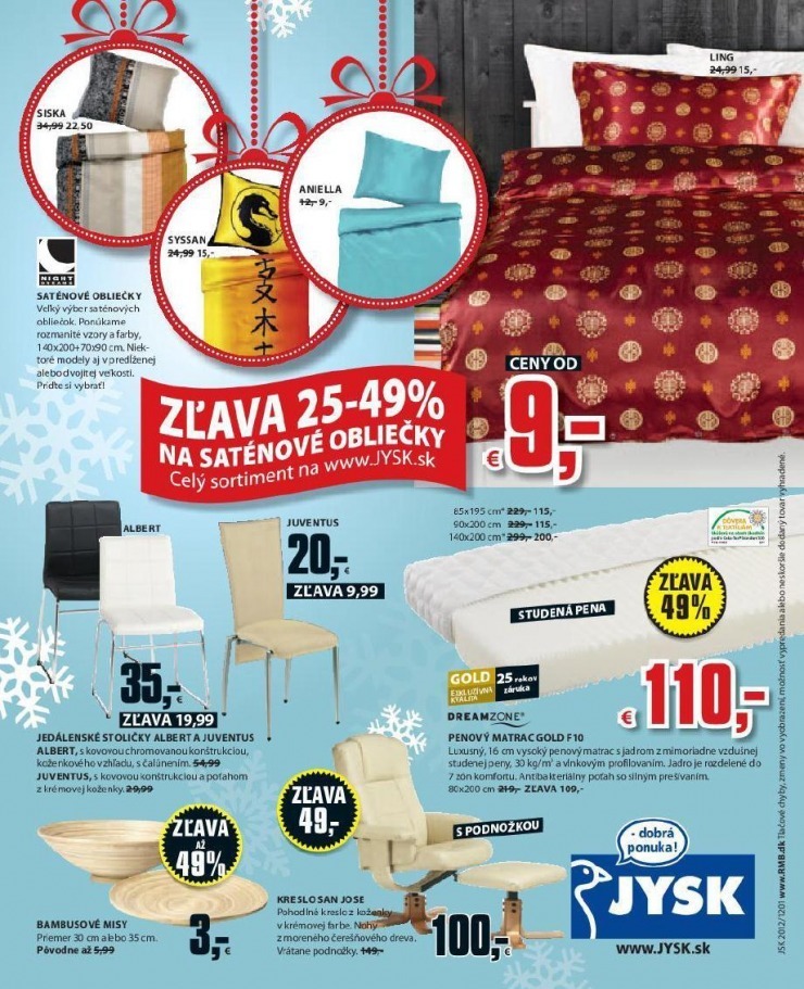 leták Vianoce s Jyskom strana 24 leták Vianoce s Jyskom strana 24