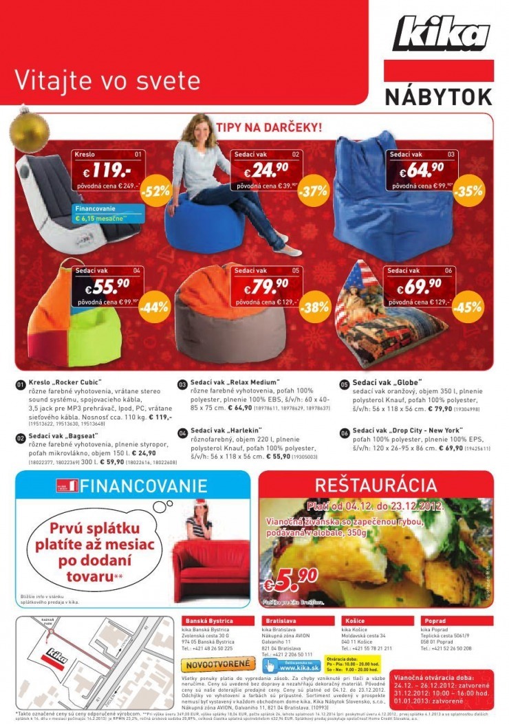 leták Vianočný leták kika strana 28 leták Vianočný leták kika strana 28