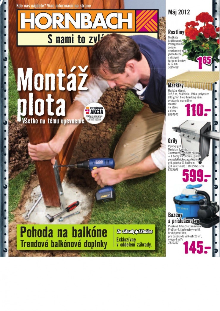 leták HORNBACH leták strana 1 leták HORNBACH leták strana 1