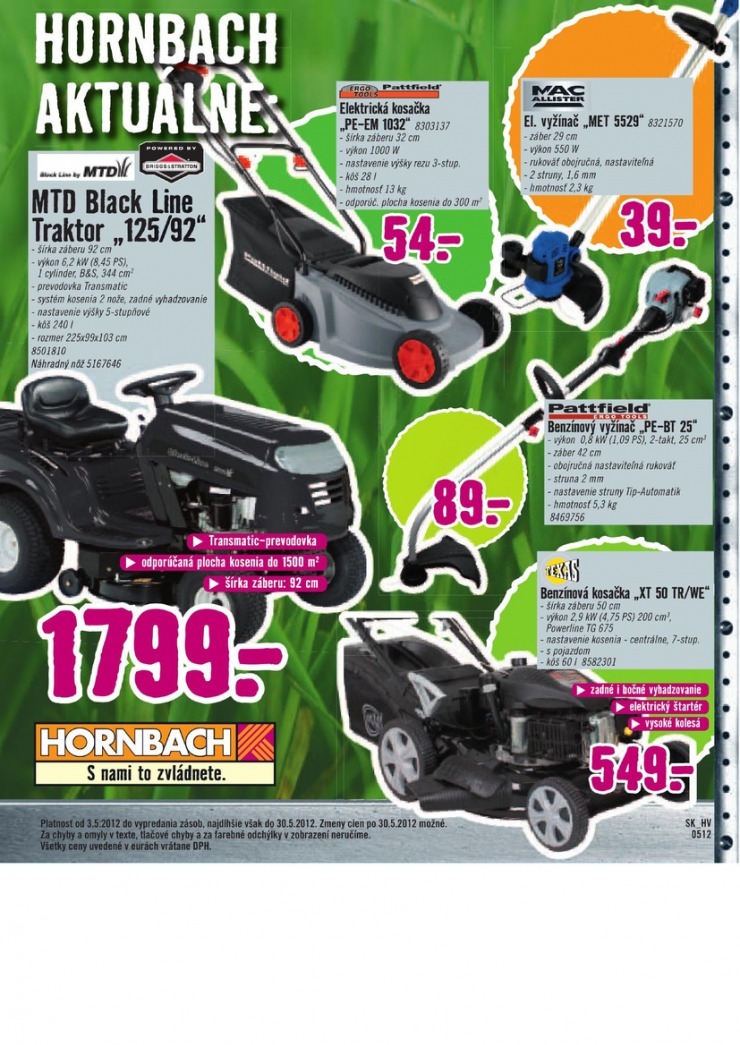 leták HORNBACH leták strana 25 leták HORNBACH leták strana 25
