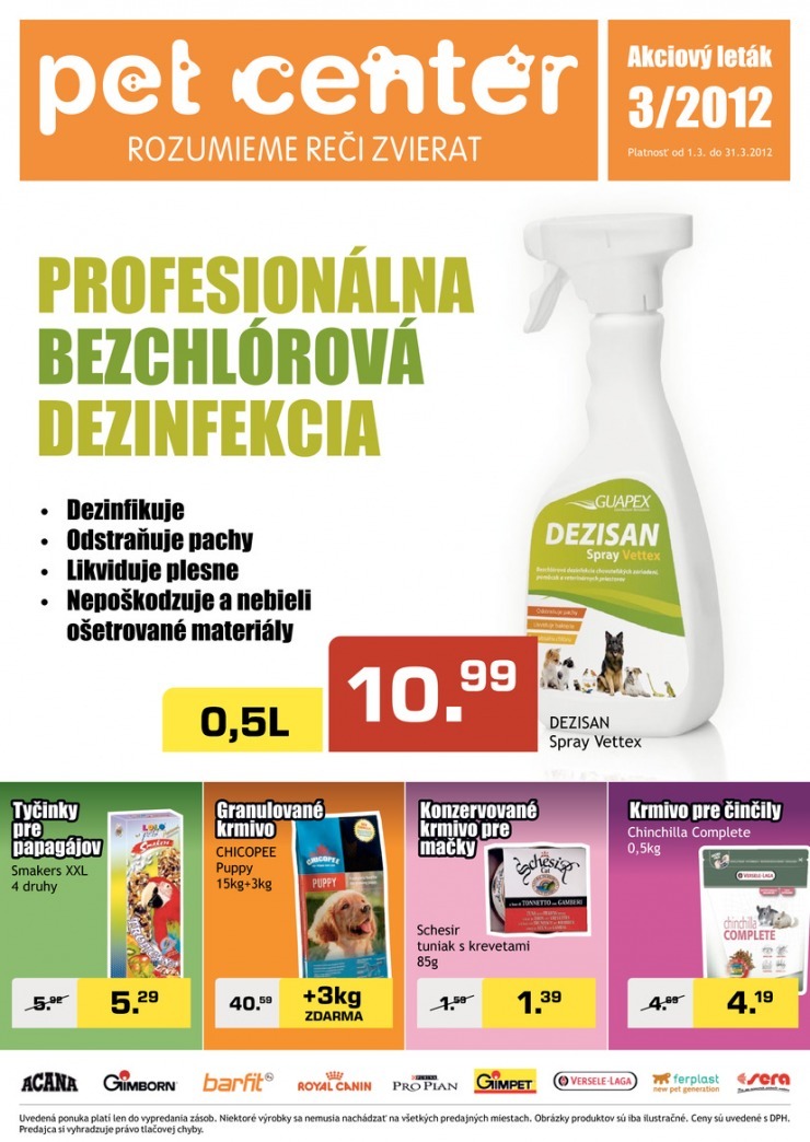 letk Pet Center Koice letk strana 1