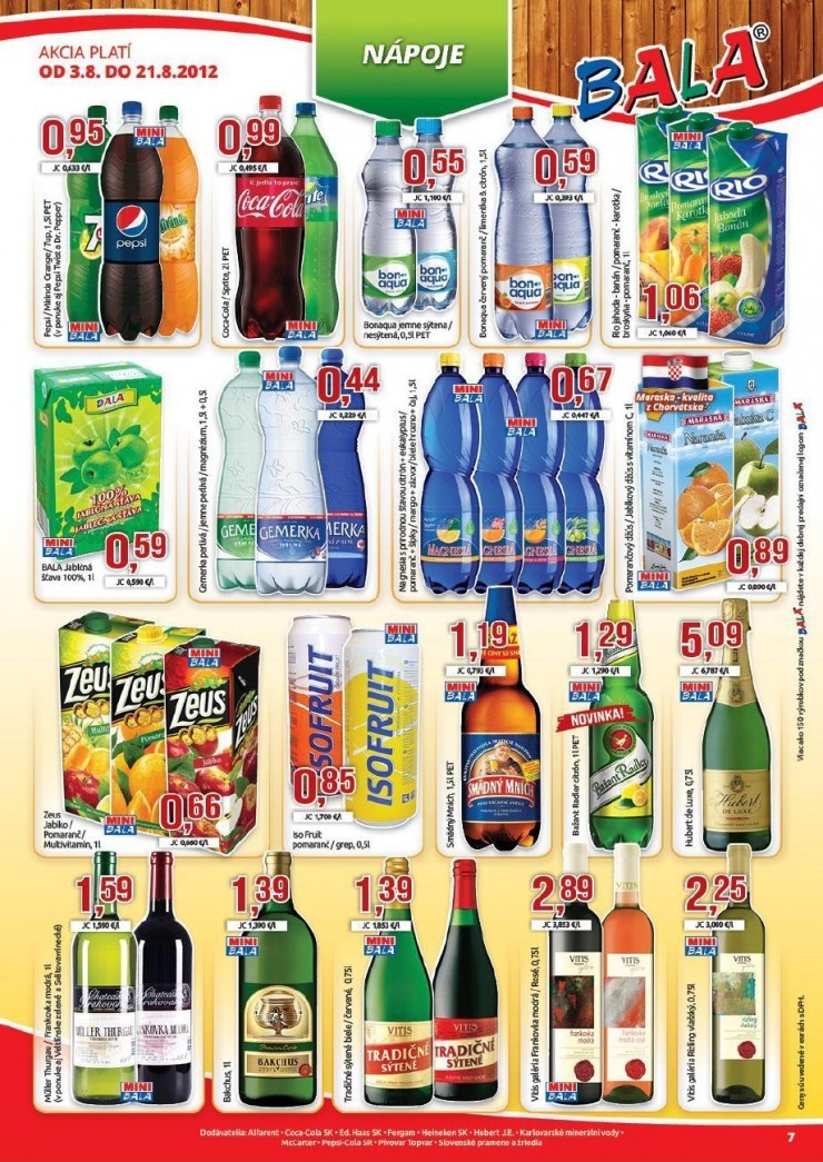 leták BALA aktuálny leták strana 7 leták BALA aktuálny leták strana 7