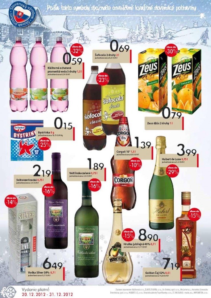 leták COOP Jednota leták 2 strana 4 leták COOP Jednota leták 2 strana 4