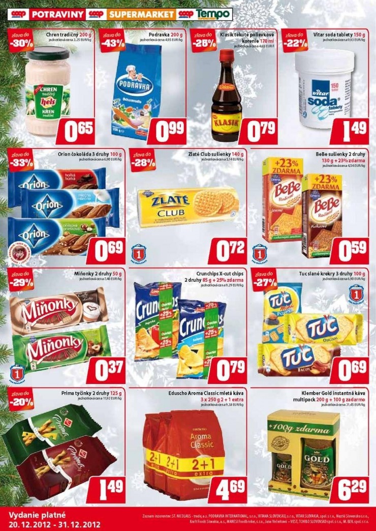 leták COOP Jednota leták 2 strana 8 leták COOP Jednota leták 2 strana 8