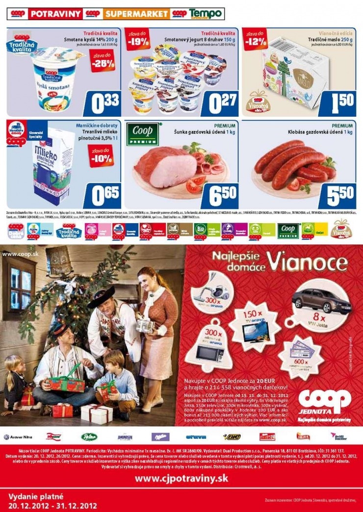 leták COOP Jednota leták 2 strana 12 leták COOP Jednota leták 2 strana 12