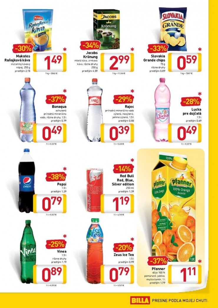 leták Billa akčný leták strana 11 leták Billa akčný leták strana 11