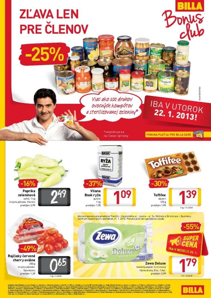 leták Billa akčný leták strana 14 leták Billa akčný leták strana 14