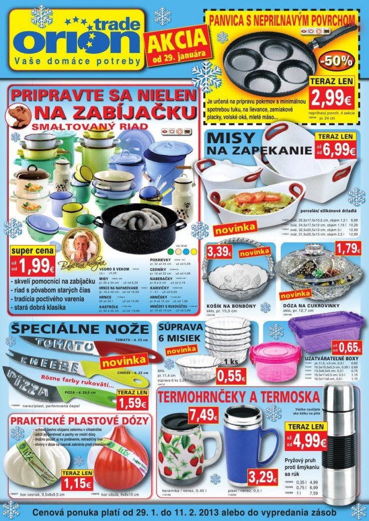 leták akčný leták Oriontrade strana 1 leták akčný leták Oriontrade strana 1