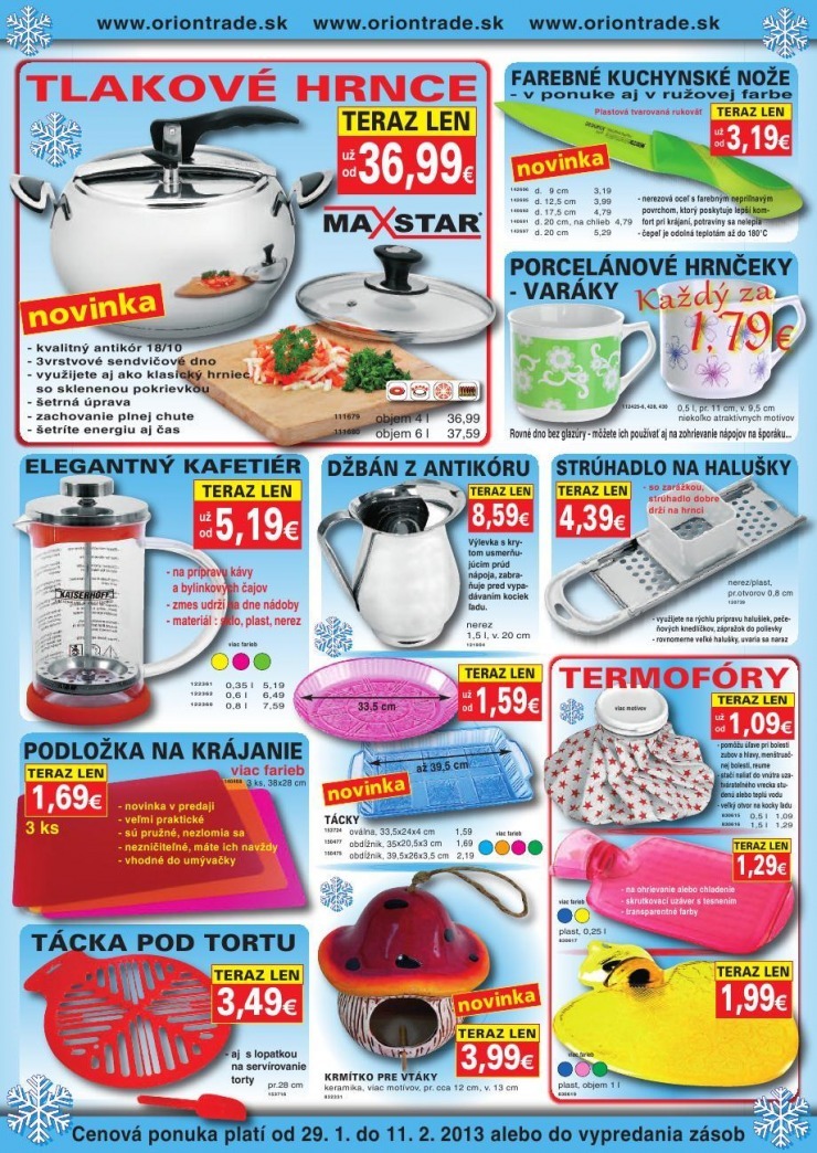 leták akčný leták Oriontrade strana 2 leták akčný leták Oriontrade strana 2