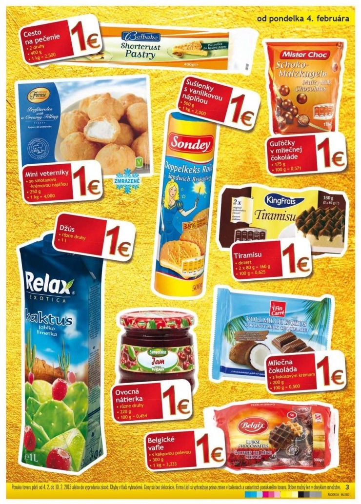 leták akčné ceny Lidl strana 3 leták akčné ceny Lidl strana 3