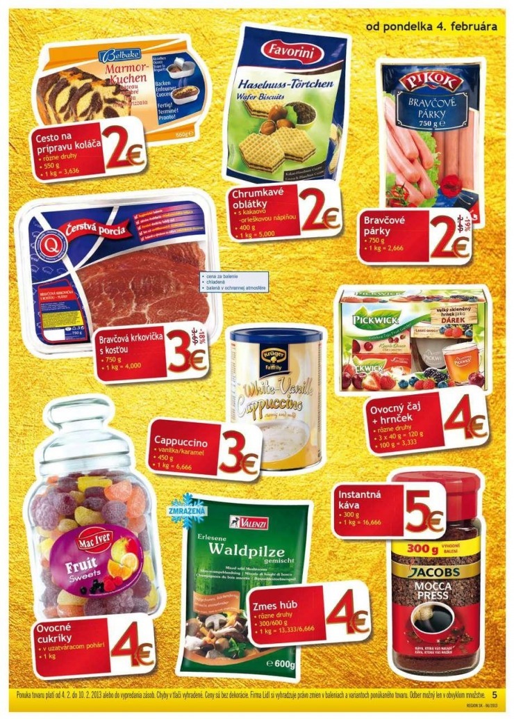 leták akčné ceny Lidl strana 5 leták akčné ceny Lidl strana 5