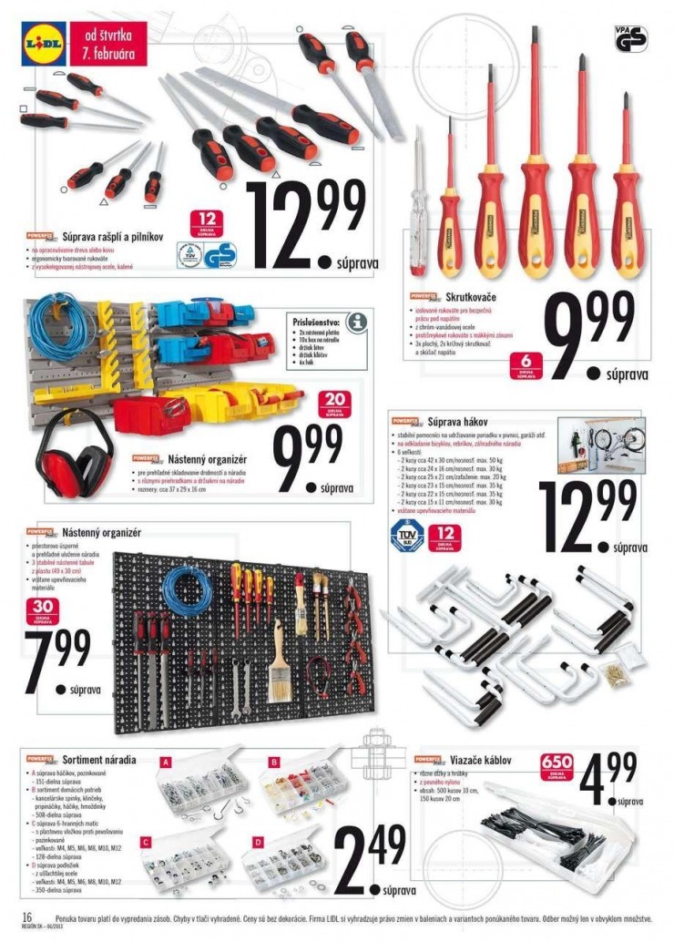 leták akčné ceny Lidl strana 16 leták akčné ceny Lidl strana 16