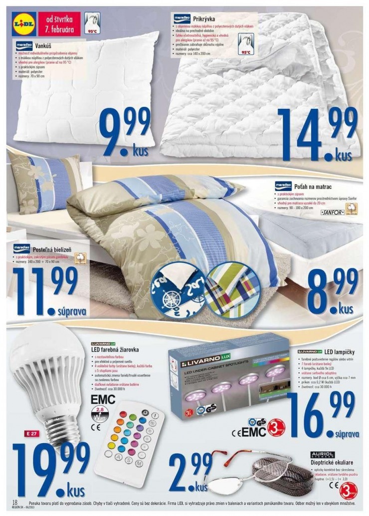leták akčné ceny Lidl strana 18 leták akčné ceny Lidl strana 18