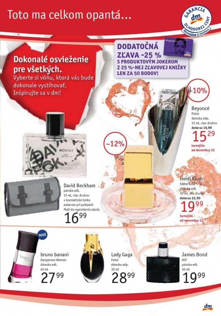 leták katalog drogerie dm strana 3 leták katalog drogerie dm strana 3