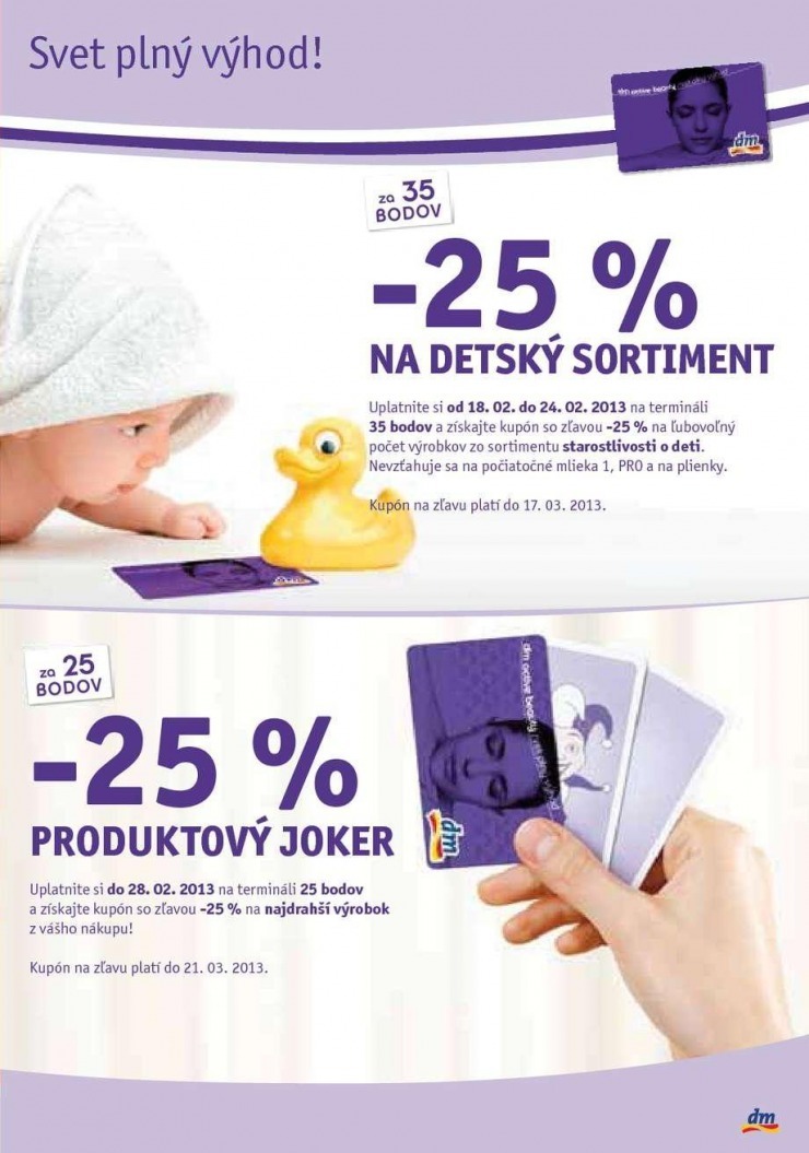leták katalog drogerie dm strana 7 leták katalog drogerie dm strana 7