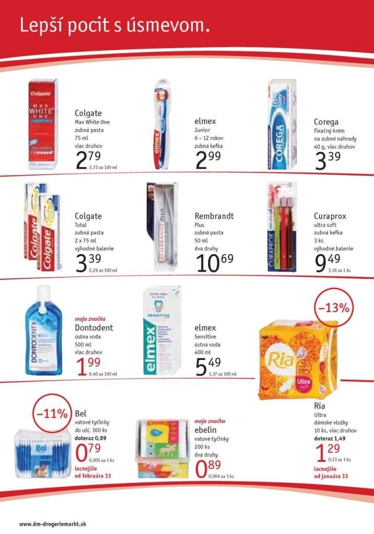 leták katalog drogerie dm strana 18 leták katalog drogerie dm strana 18