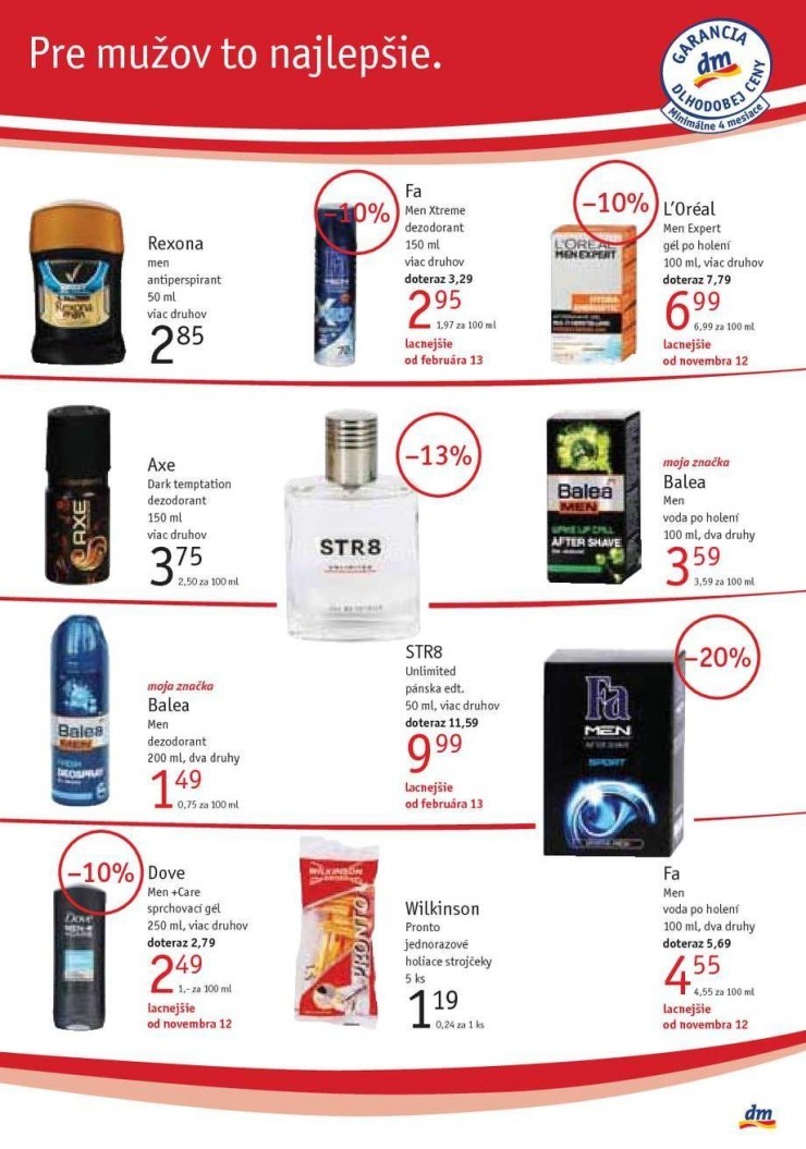 leták katalog drogerie dm strana 19 leták katalog drogerie dm strana 19