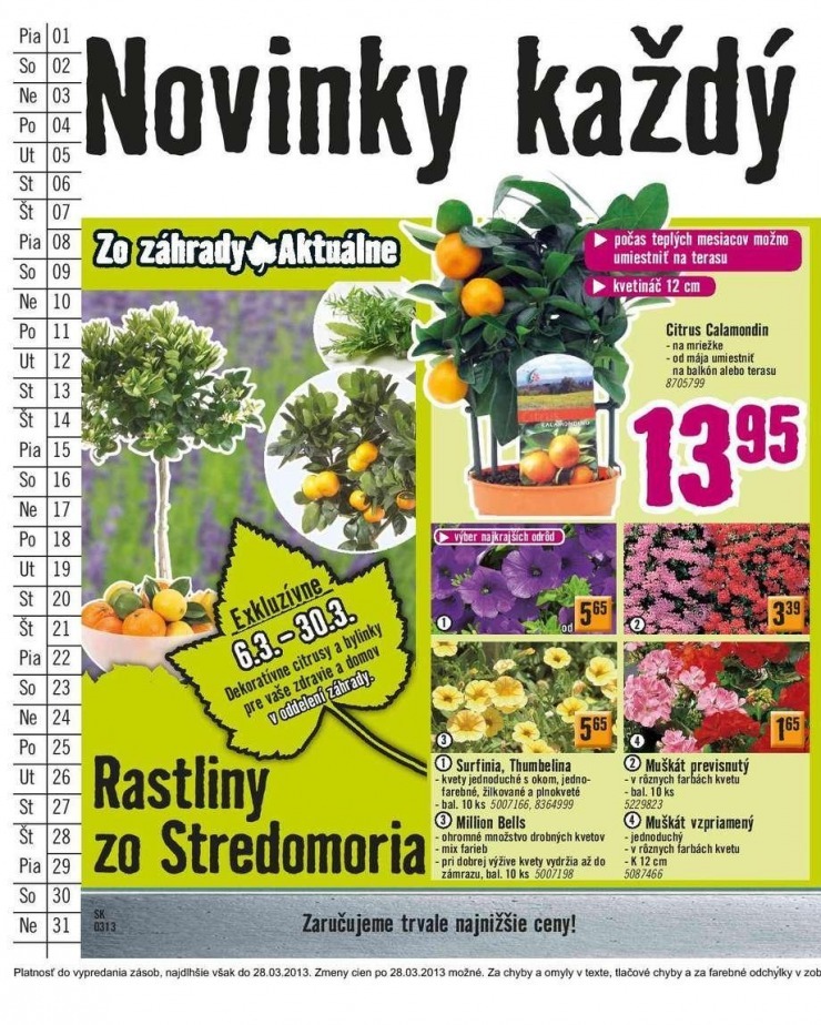 leták HORNBACH - trendy bývania 2013 strana 4 leták HORNBACH - trendy bývania 2013 strana 4
