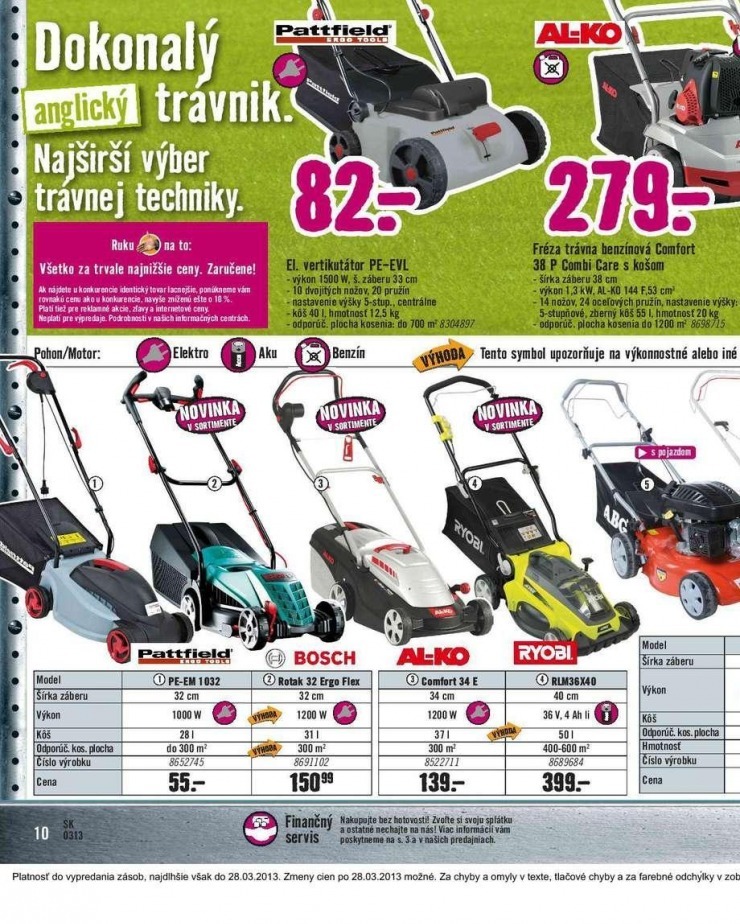 letk HORNBACH - trendy bvania 2013 strana 10