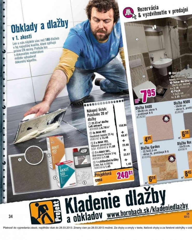 leták HORNBACH - trendy bývania 2013 strana 34 leták HORNBACH - trendy bývania 2013 strana 34