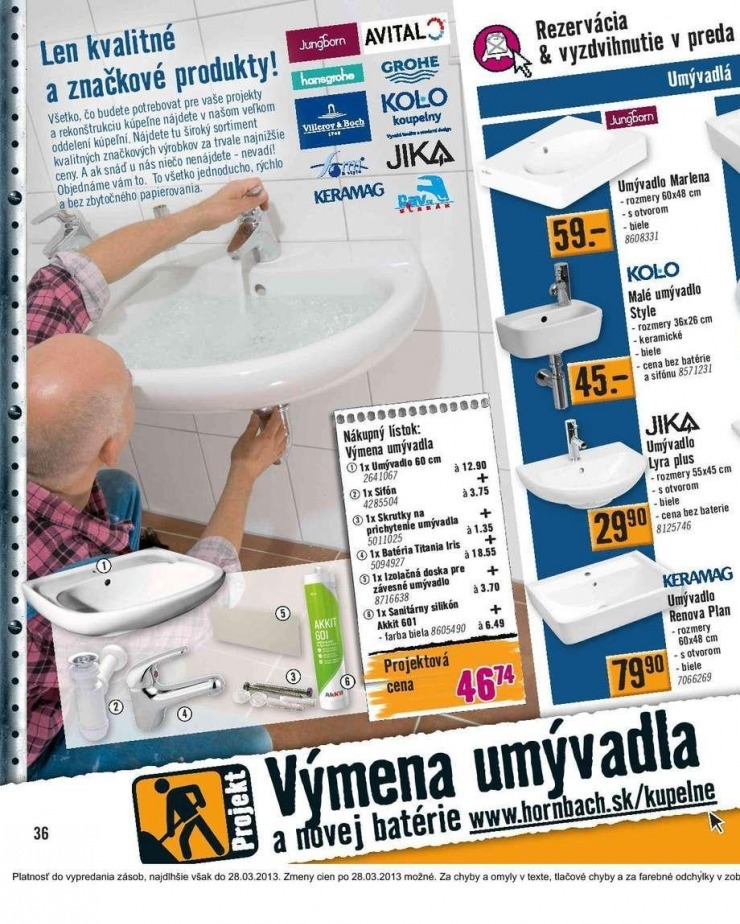 leták HORNBACH - trendy bývania 2013 strana 36 leták HORNBACH - trendy bývania 2013 strana 36