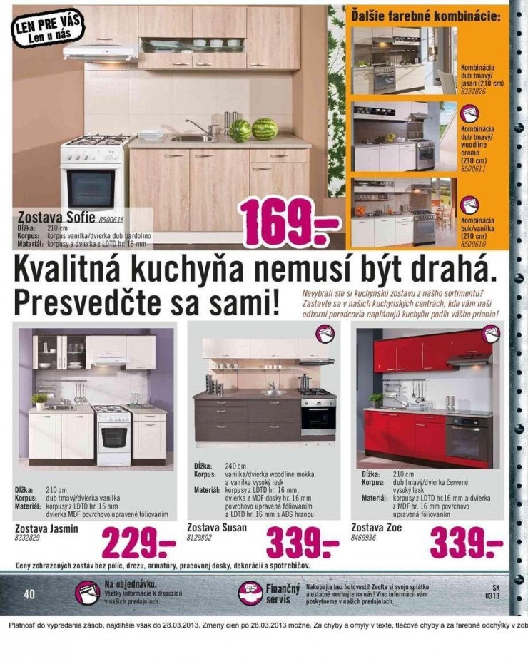 leták HORNBACH - trendy bývania 2013 strana 40 leták HORNBACH - trendy bývania 2013 strana 40