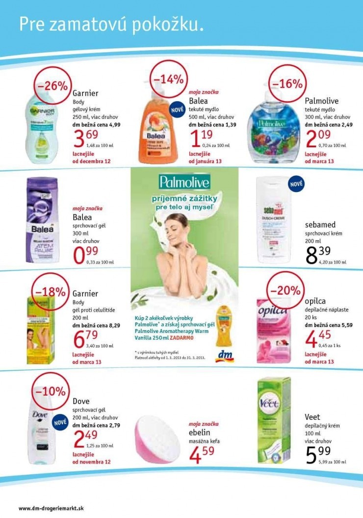 leták aktuálný leták dm drogerie strana 12 leták aktuálný leták dm drogerie strana 12
