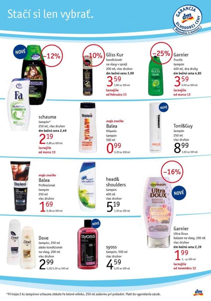 leták aktuálný leták dm drogerie strana 17 leták aktuálný leták dm drogerie strana 17