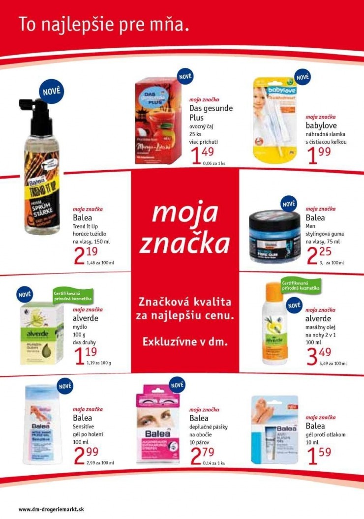 leták aktuálný leták dm drogerie strana 20 leták aktuálný leták dm drogerie strana 20